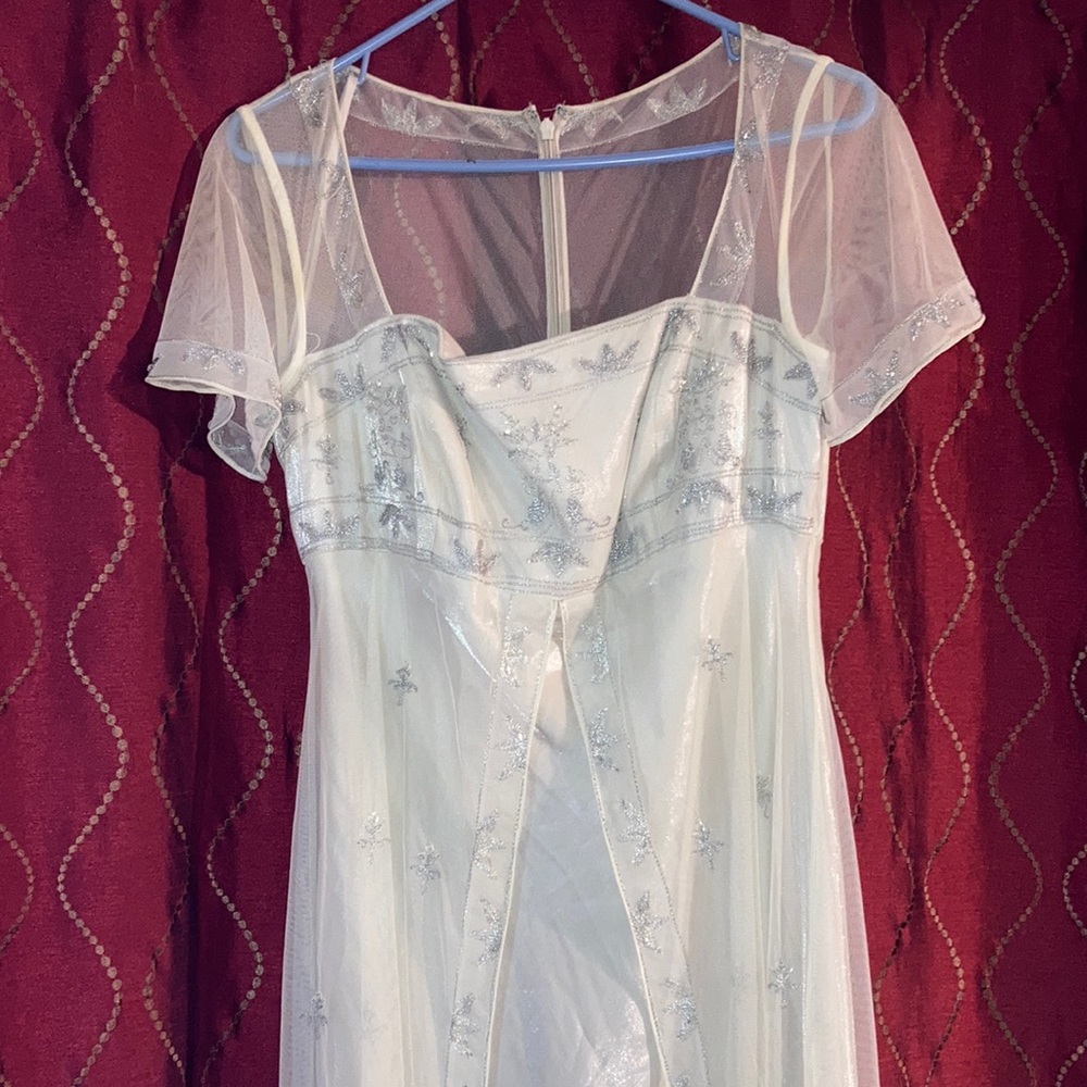 Micheal Angelo light gray dress